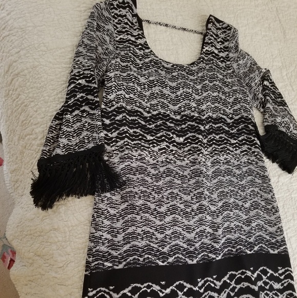 KAREN KANE B&W DRESS/TUNIC - Picture 2 of 4